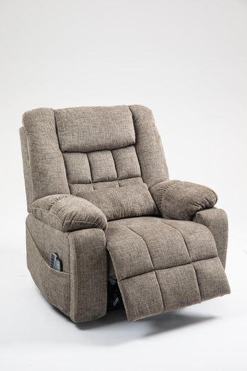 Lay Flat Lift Chair With Heat And Massage Reclining To 180 4 OKIN Motors Adjustable Headrest And Lumbar