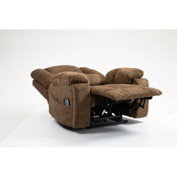 Lay Flat Lift Chair With Heat And Massage Reclining To 180 4 OKIN Motors Adjustable Headrest And Lumbar