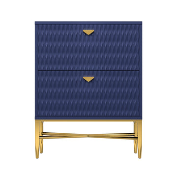 2 - Drawer Wood Nightstand