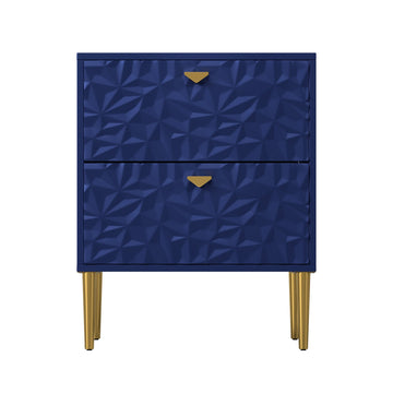 2 - Drawer Wood Nightstand