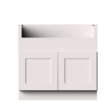 Farmhouse Sink Base Cabinet in White 36-in W x 34.5-in H x 24-in D