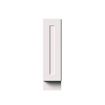 Spice Pantry Pull-Out Base Cabinet in White 9-in W x 34.5-in H x 24-in D