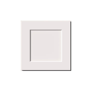 Short Wall Cabinet in White 18-in W x 18-in H x 12-in D