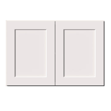 Short Wall Cabinet in White 36-in W x 24-in H x 12-in D