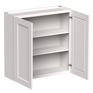 36-in W x 36-in H x 12-in D White Shaker Ready-to-Assemble Kitchen Wall Cabinet with Soft-Close Hardware