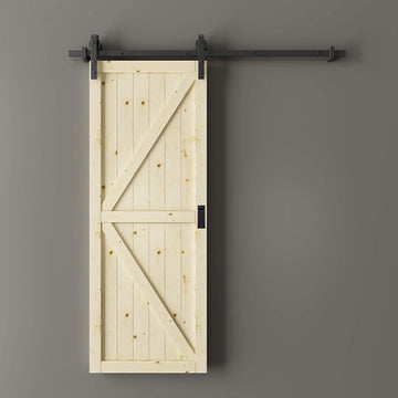 6.5 in. x 2 in. Steel Black Flush Pull Sliding Barn Door Handle Hardware (One piece)