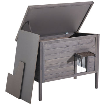 outside pet cabinet