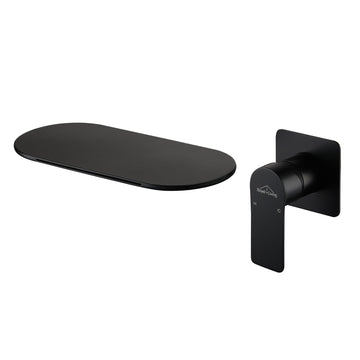Boyel Living Single Handle Wall Mounted Faucet with Valve