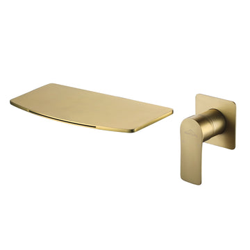 Boyel Living Single Handle Wall Mounted Faucet with Valve