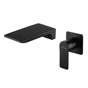 Boyel Living Single Handle Wall Mounted Faucet with Valve