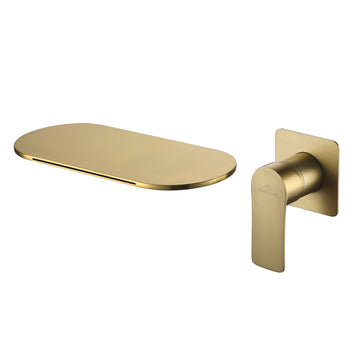 Boyel Living Single Handle Wall Mounted Faucet with Valve