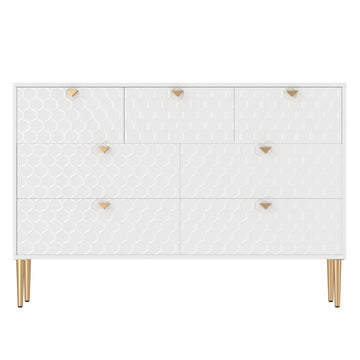Boyel Living 47.8 inches W 7-Drawer Storage Cabinet Dresser & Chest
