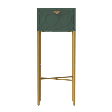 High Gloss Storage Corner Table
