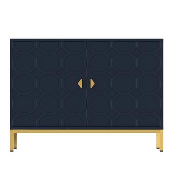 Freestanding Storage Cabinet 2-Door Accent Cabinet