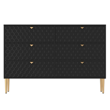 Boyel Living 47.8 inches W 6-Drawer Storage Cabinet Dresser & Chest