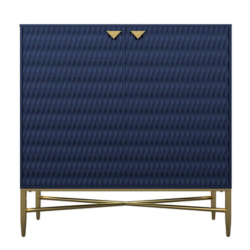 2 Door Locker Accent Cabinet