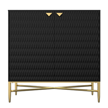 2 Door Locker Accent Cabinet