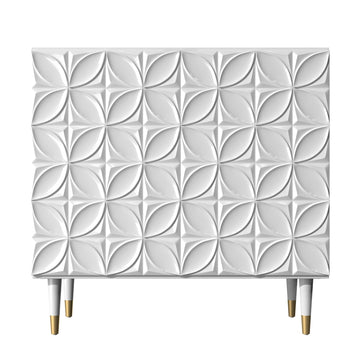 2 Door Locker Accent Cabinet