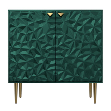 2 Door Locker Accent Cabinet