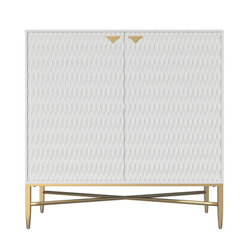 2 Door Locker Accent Cabinet