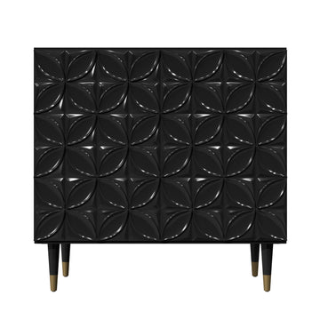 2 Door Locker Accent Cabinet
