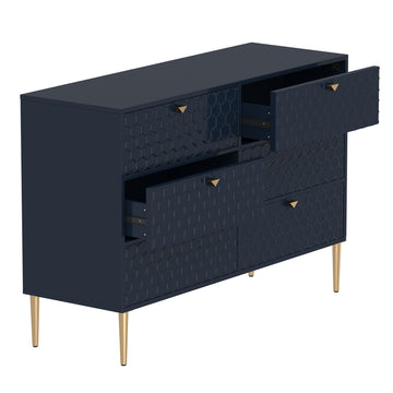 Boyel Living 47.8 inches W 6-Drawer Storage Cabinet Dresser & Chest