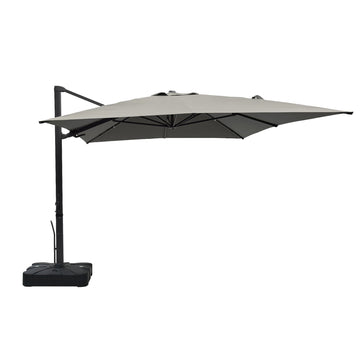 Boyel Living 10x13 ft. 360¡ã Rotation Outdoor Patio Cantilever Umbrella with Base