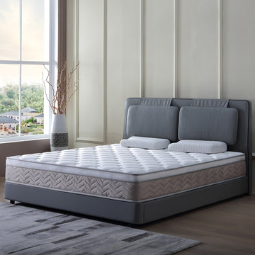 12 inch Hybrid Mattress in a Box Individual Pocket coil Medium Firm Memory Foam Mattress
