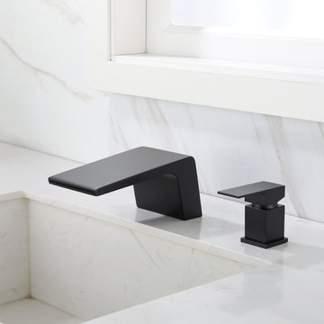 Boyel Living 8 in. Widespread Single Handle Bathroom Faucet with cUPC Hose