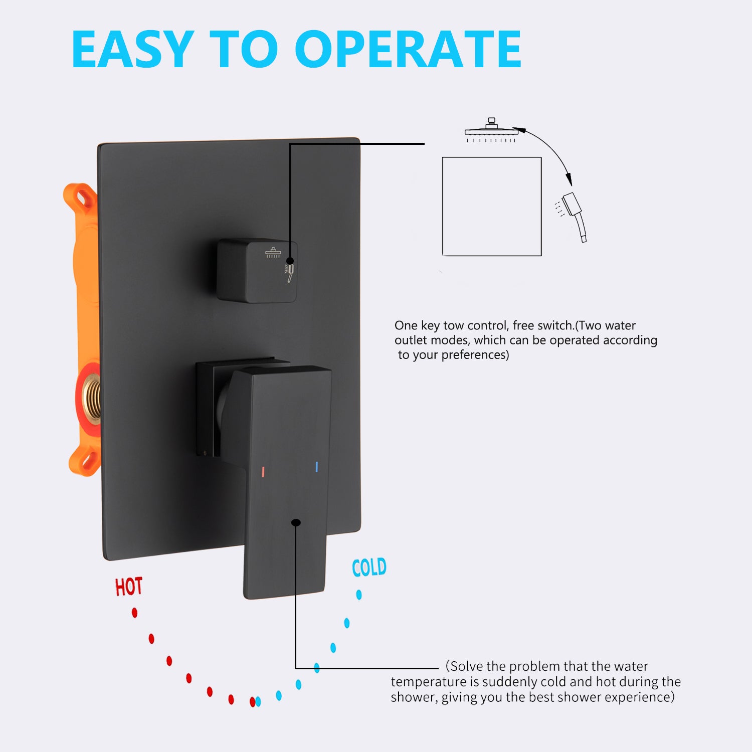 two function shower system