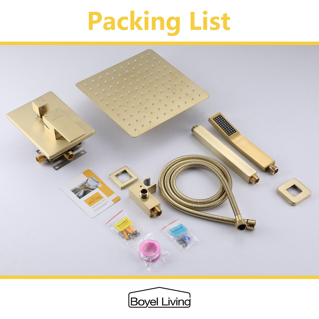 10 in. Ceiling Mount Shower System