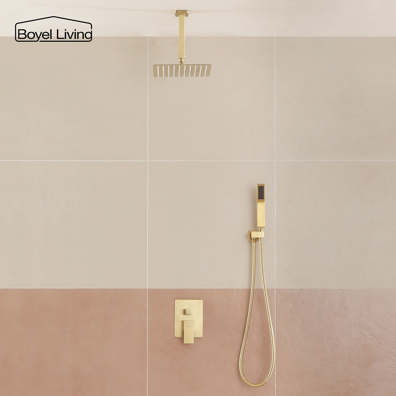 Ceiling Mount Dual Shower Heads